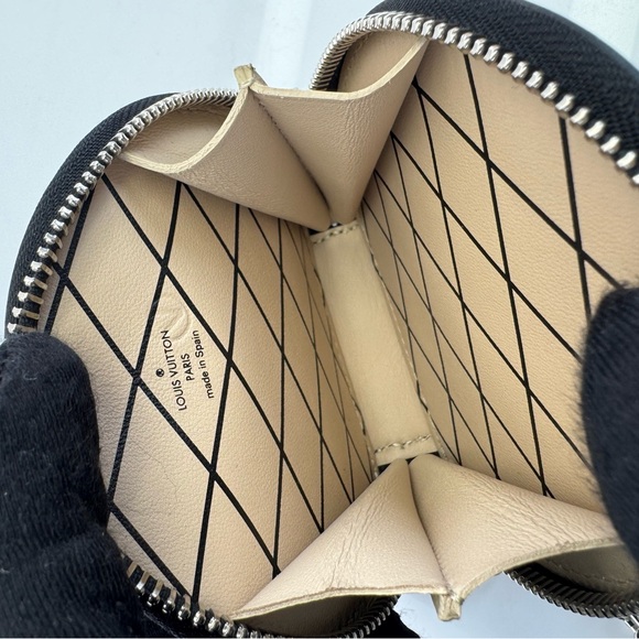 Louis Vuitton Black Monogram Canvas Splash Zippy Coin Purse - Picture 12 of 14